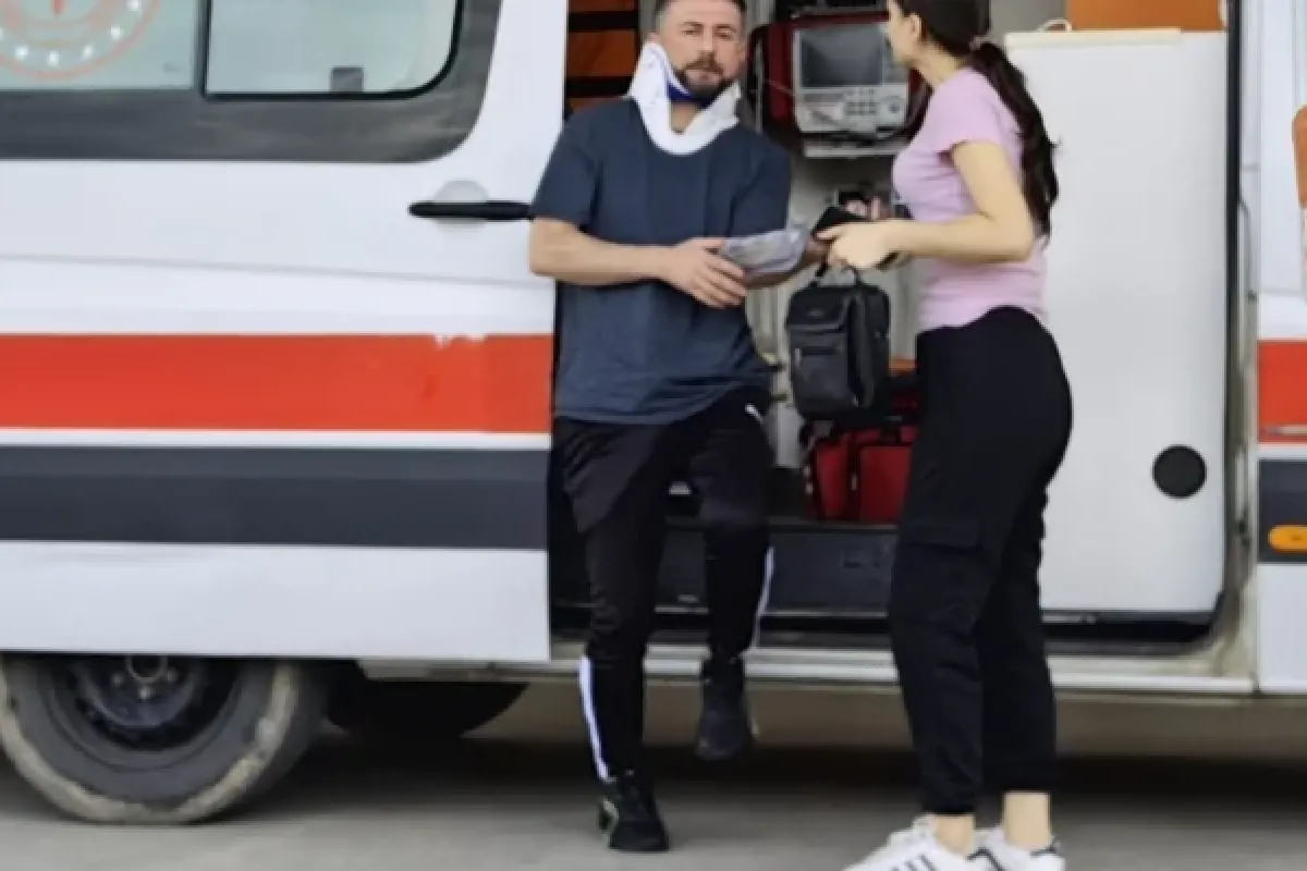 İnegölspor Başkanı Kazada Yaralandı
