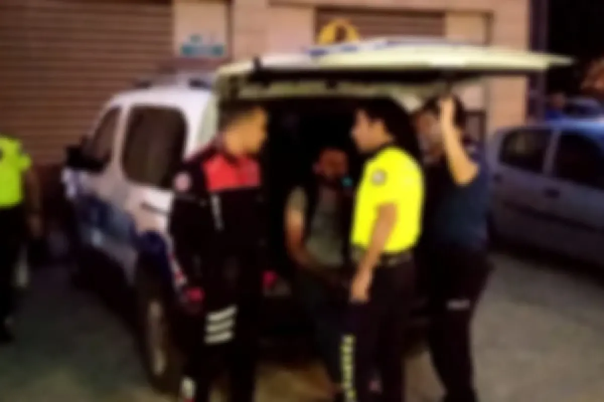 Polislerden kaçamadı!
