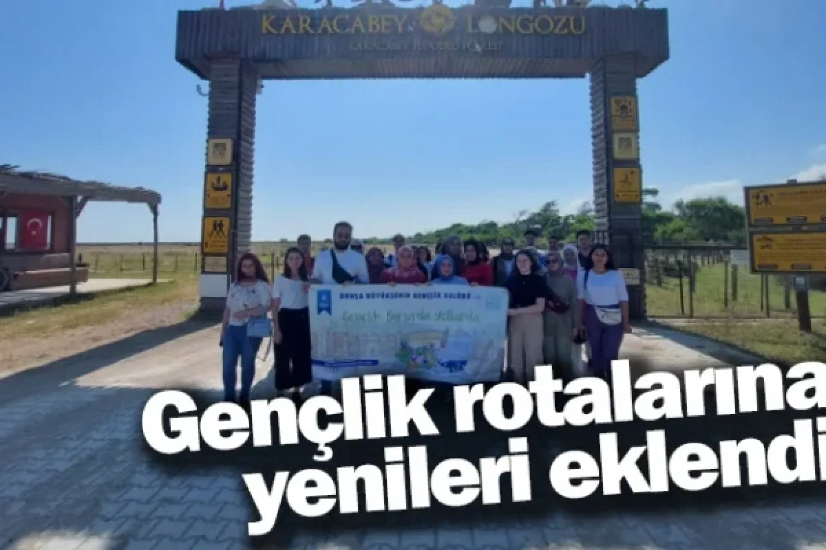 Gençlik rotalarına yenileri eklendi