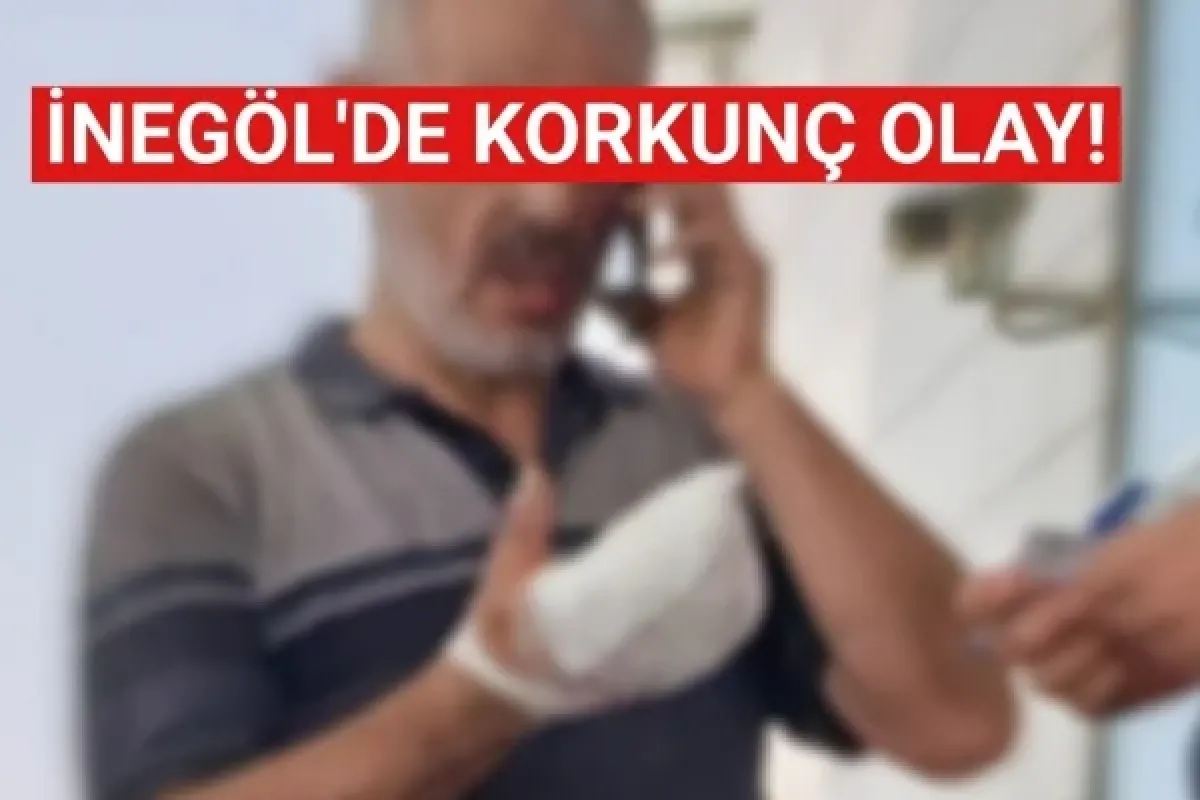 İnegöl'de korkunç olay!