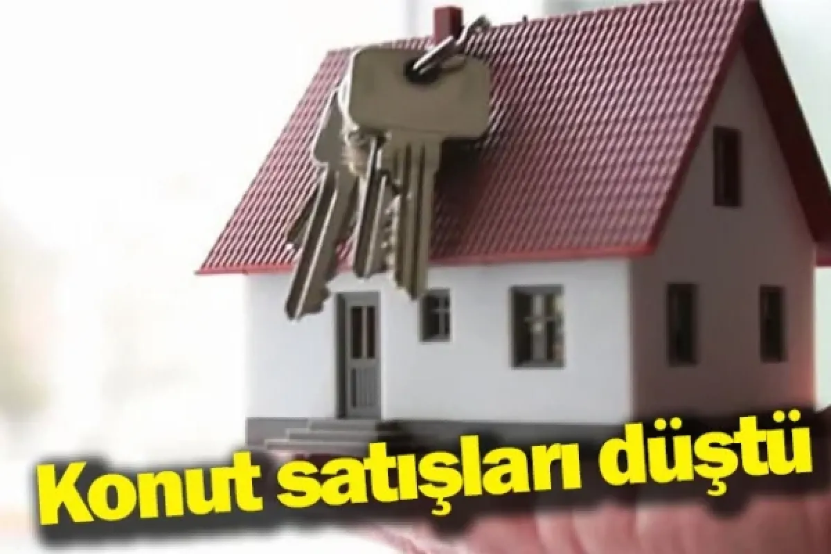 Konut satışları düştü