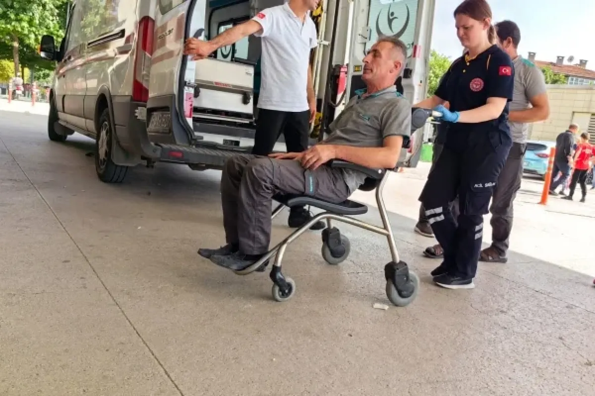 Şehitler kavşağında kaza