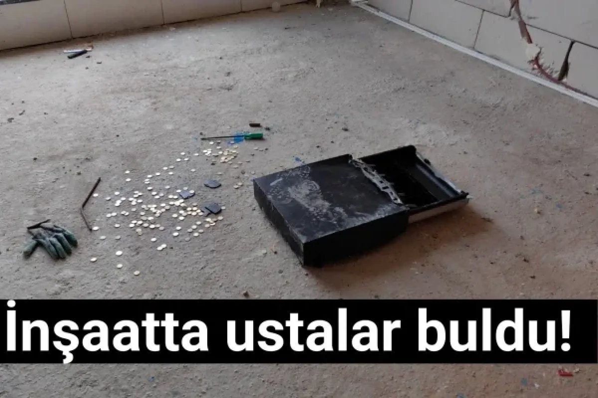 İnşaatta ustalar buldu! 