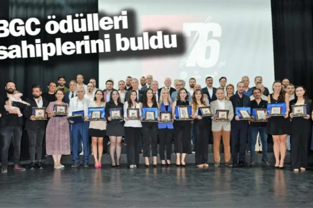 BGC ödülleri sahiplerini buldu