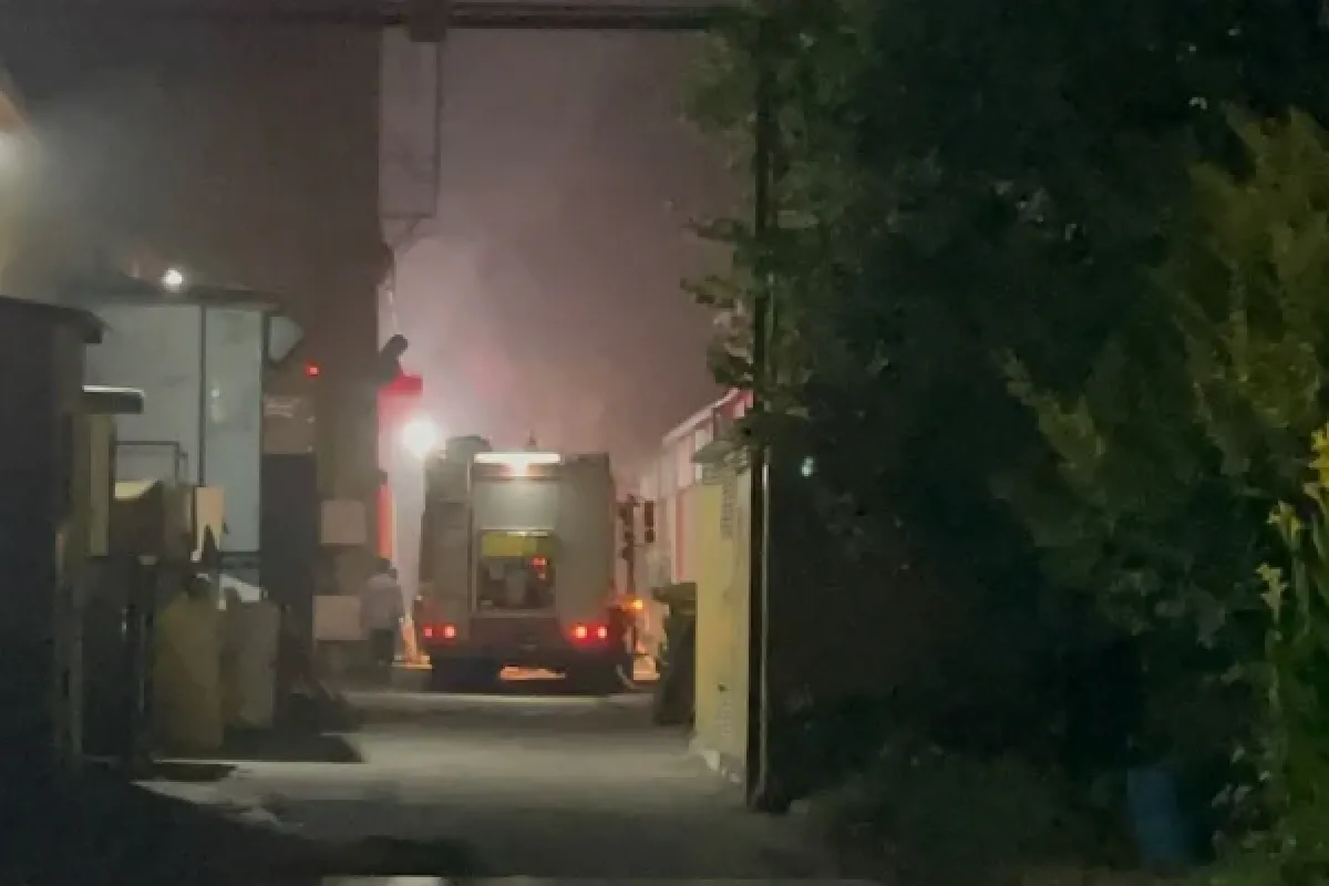 OSB'de korkutan yangın