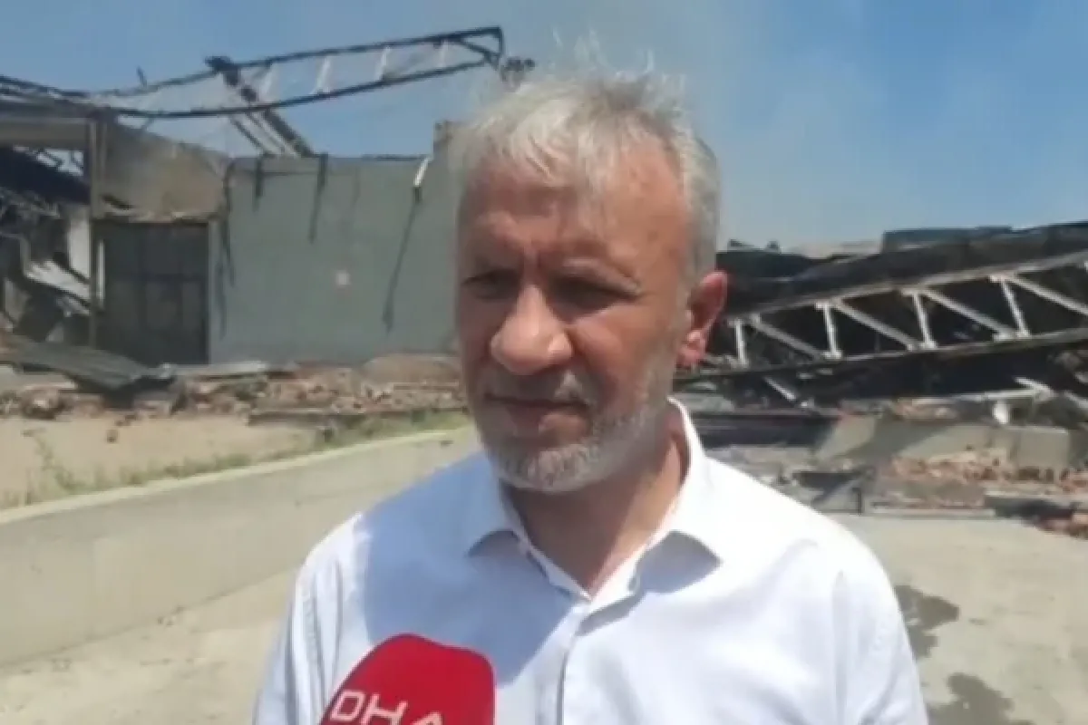 İTSO Başkanı Yavuz Uğurdağ yangının bilançosunu açıkladı