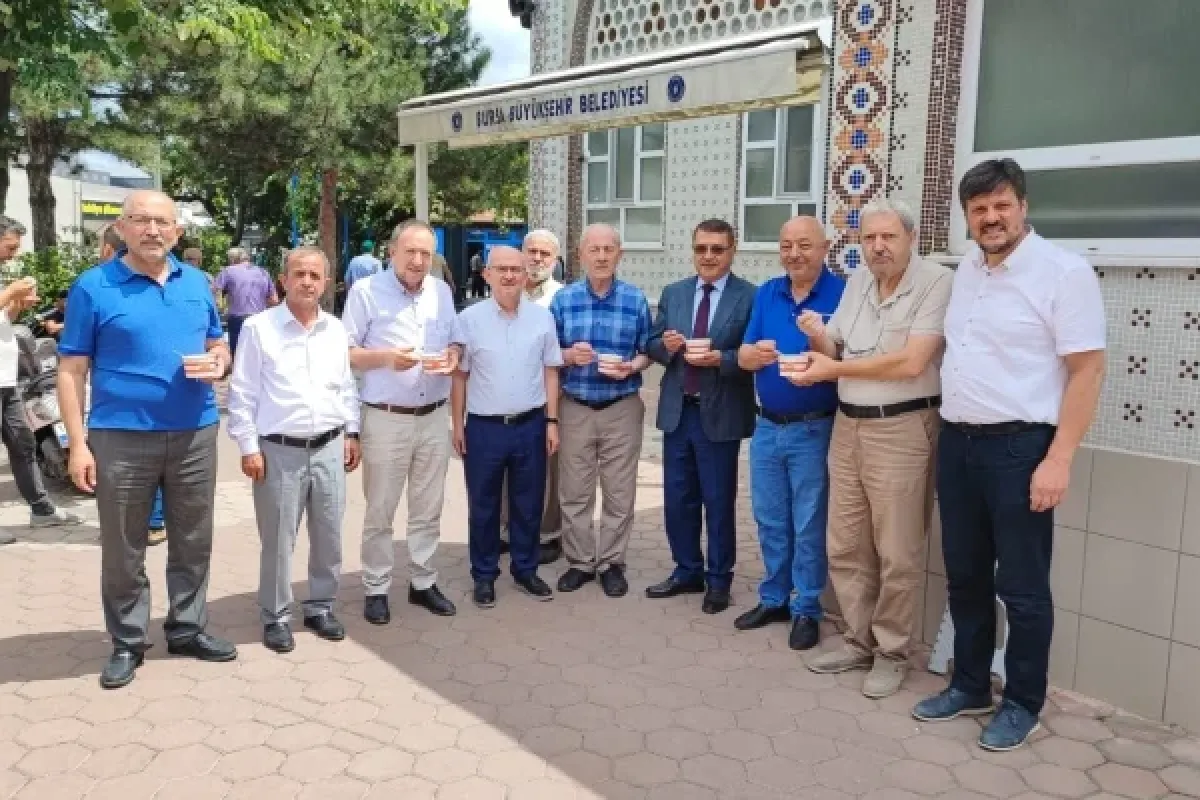 Mobilyacılar Odasından Aşure İkramı