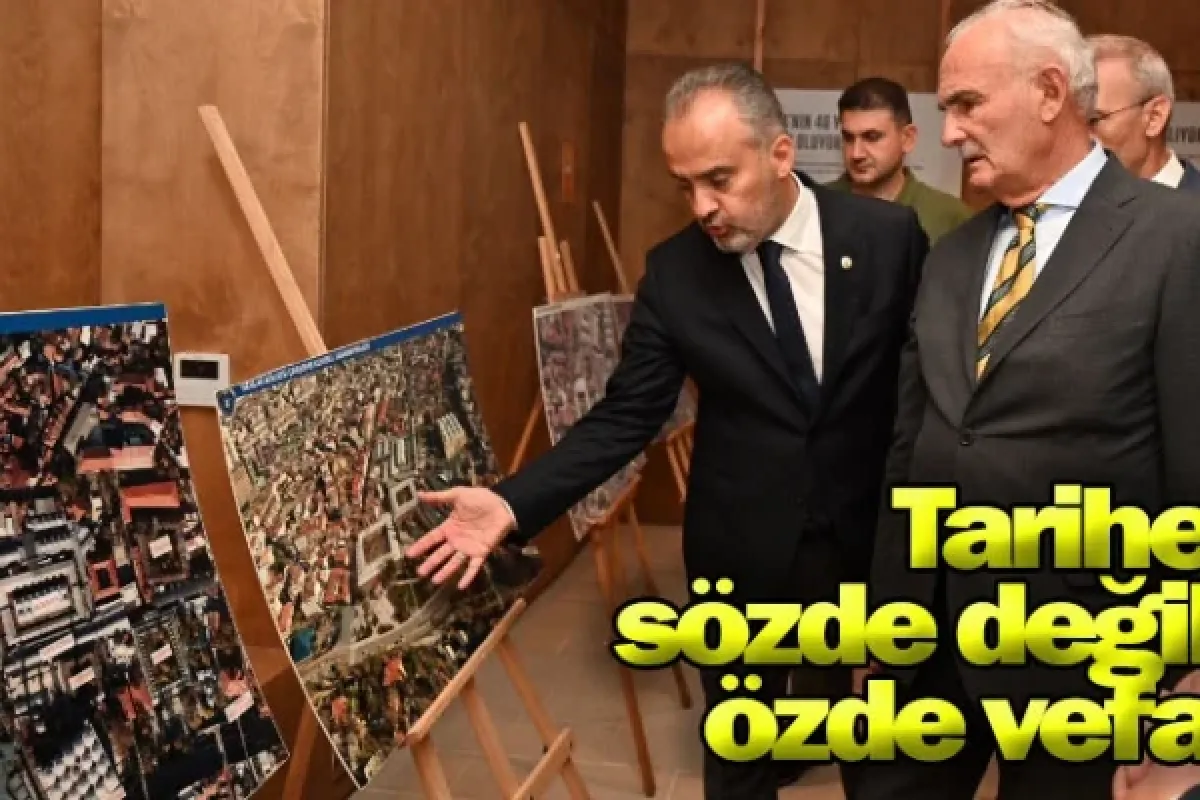Tarihe sözde değil, özde vefa