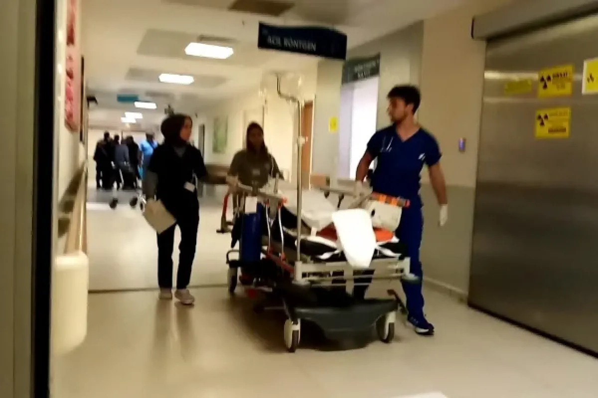 İnegöl'de korkutan kaza