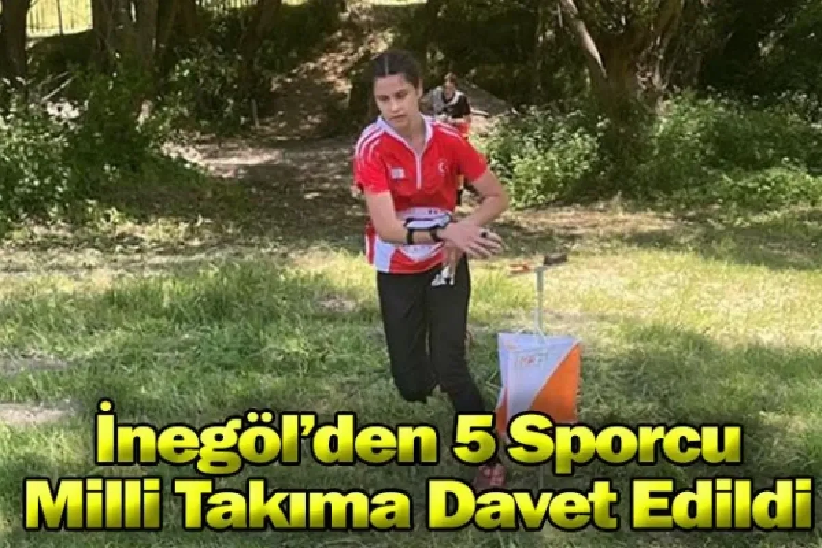 İnegöl’den 5 Sporcu Milli Takıma Davet Edildi
