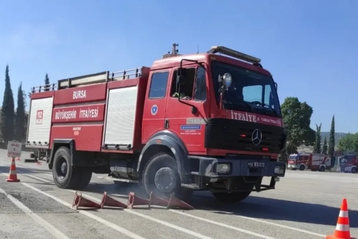 İtfaiyecilere ileri sürüş teknikleri eğitimi