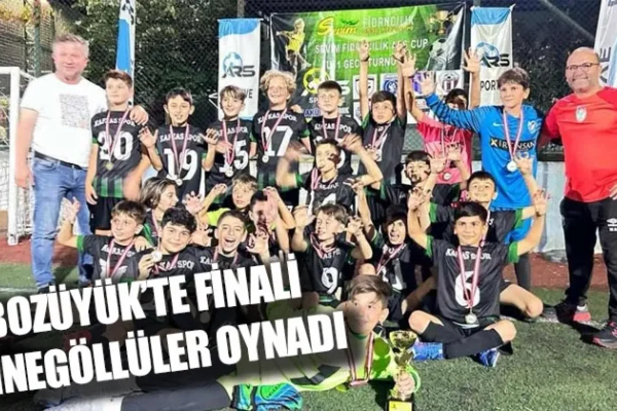 BOZÜYÜK’TE FİNALİ İNEGÖLLÜLER OYNADI