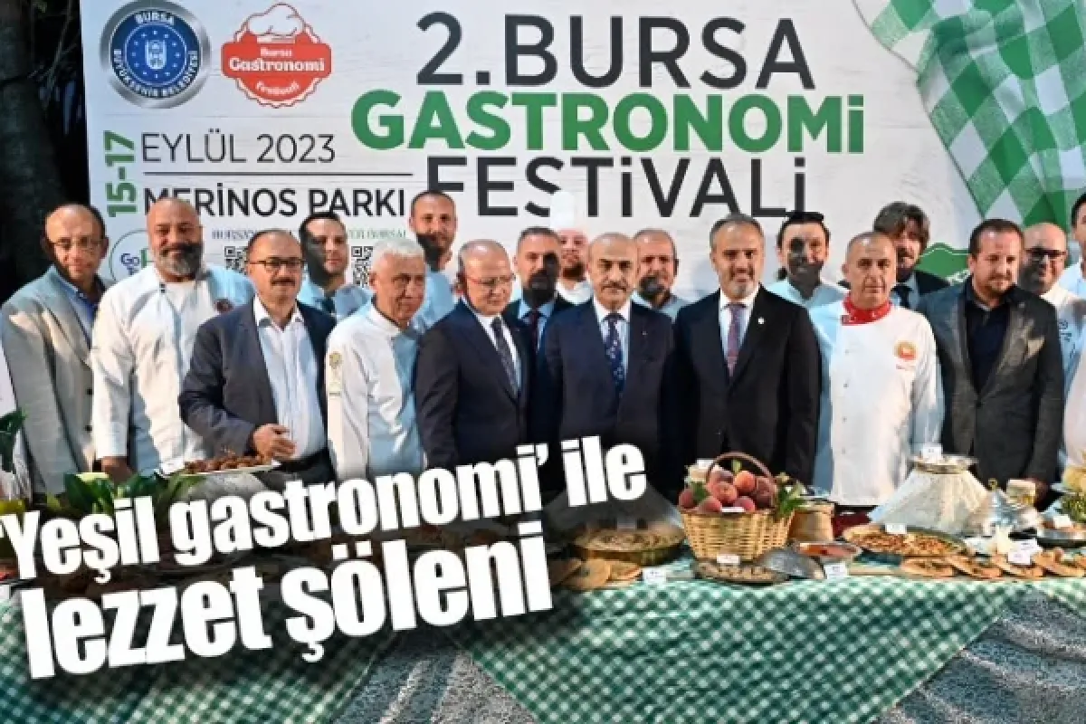 ‘Yeşil gastronomi’ ile lezzet şöleni