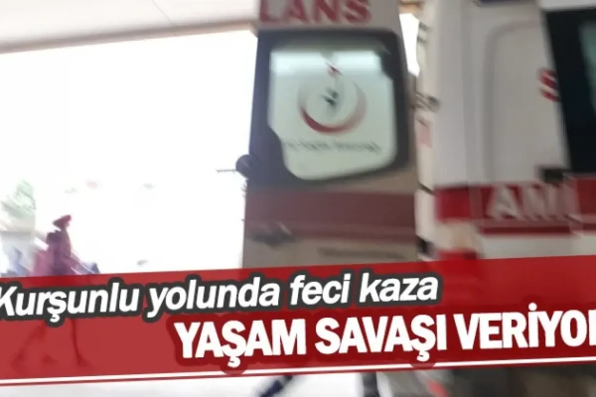 Kurşunlu yolunda feci!