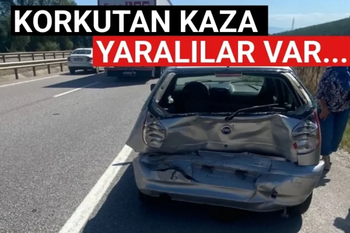 Korkutan kaza! Yaralılar var...