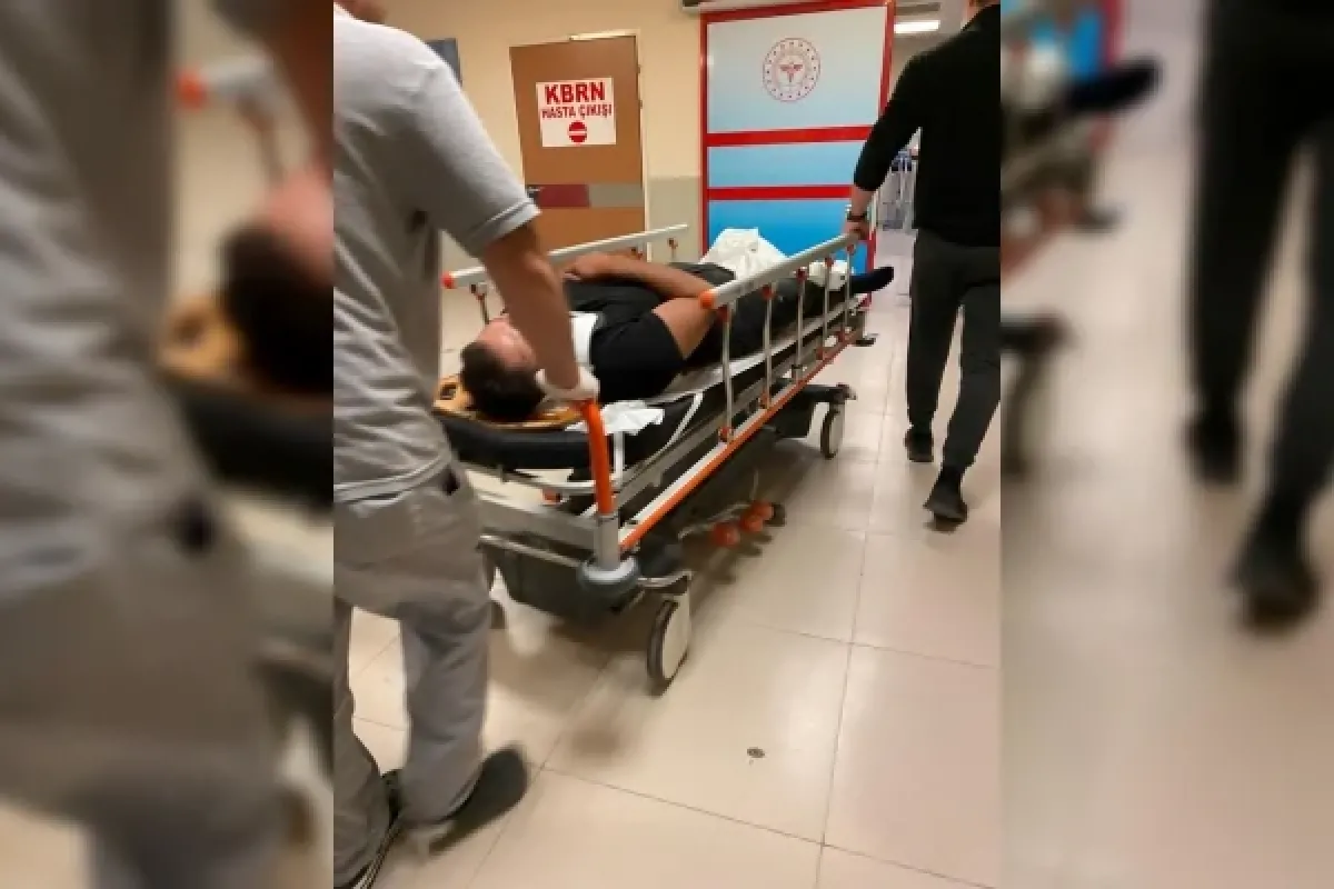 Motosiklet sürücüsü ağır yaralandı