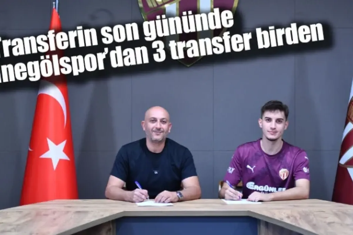 Transferin son gününde İnegölspor’dan 3 transfer birden