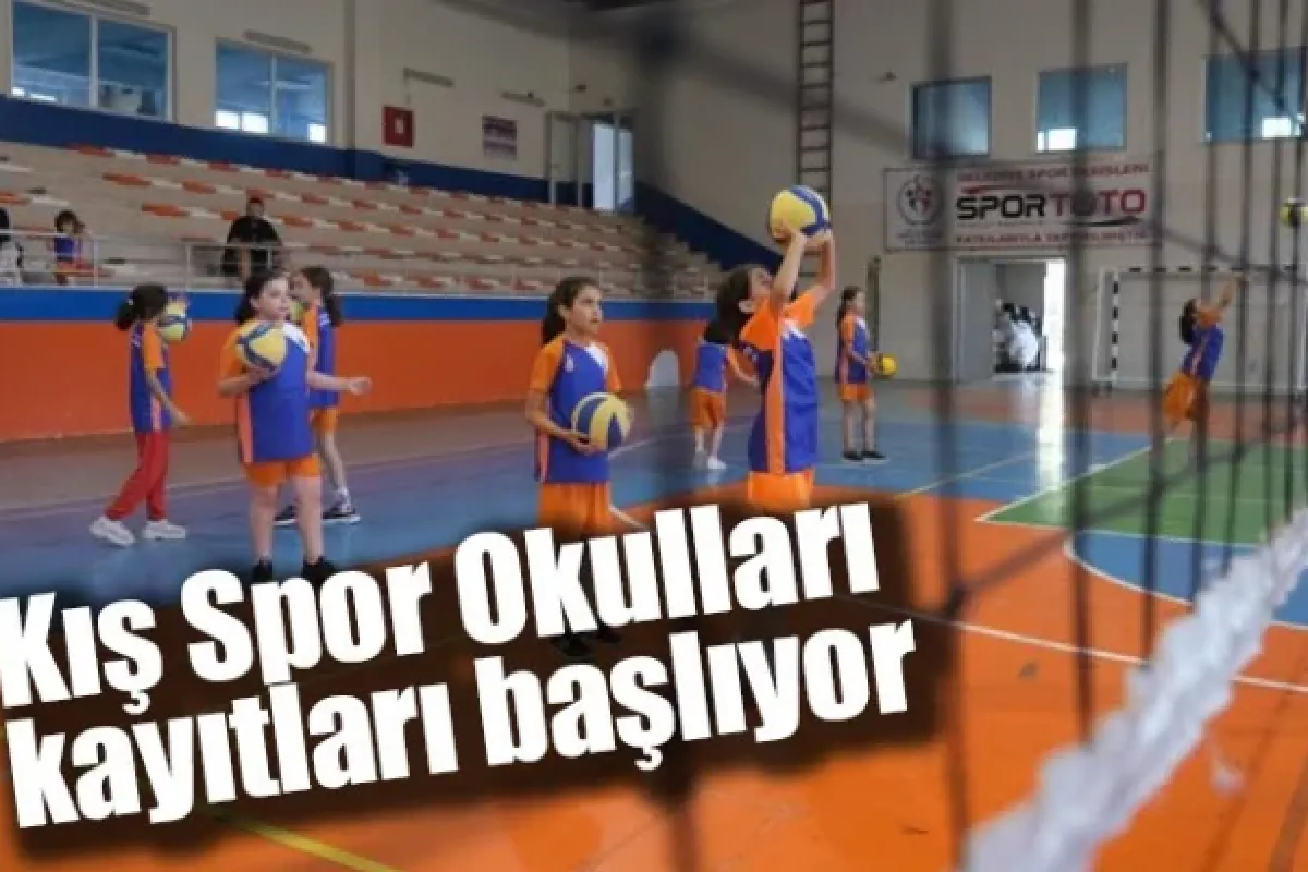 Kış Spor Okulları kayıtları başlıyor