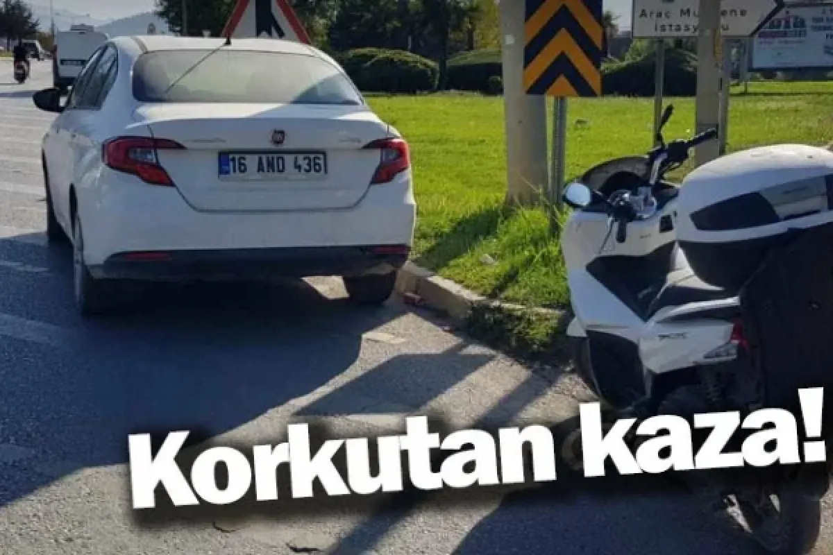 Korkutan kaza!