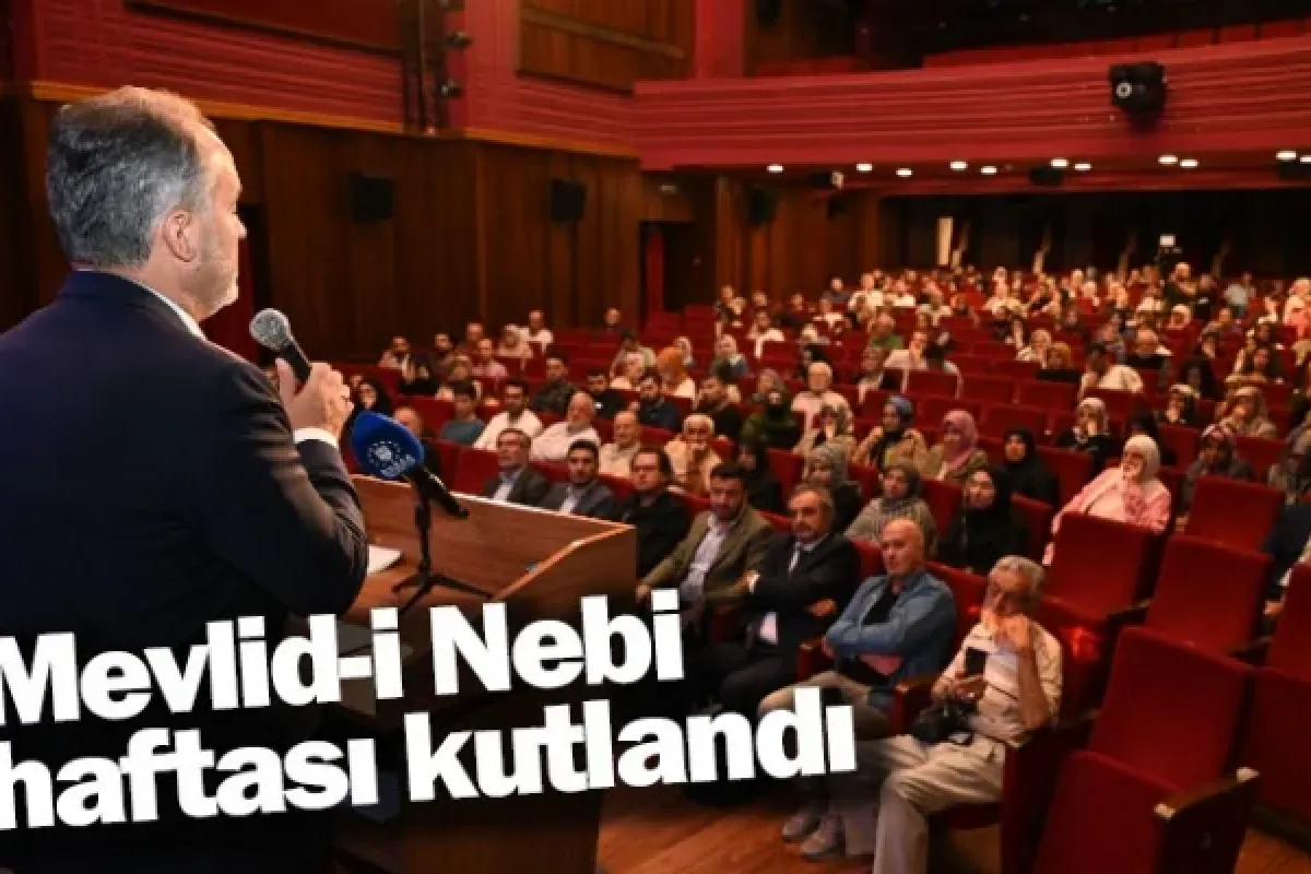 Mevlid-i Nebi haftası kutlandı