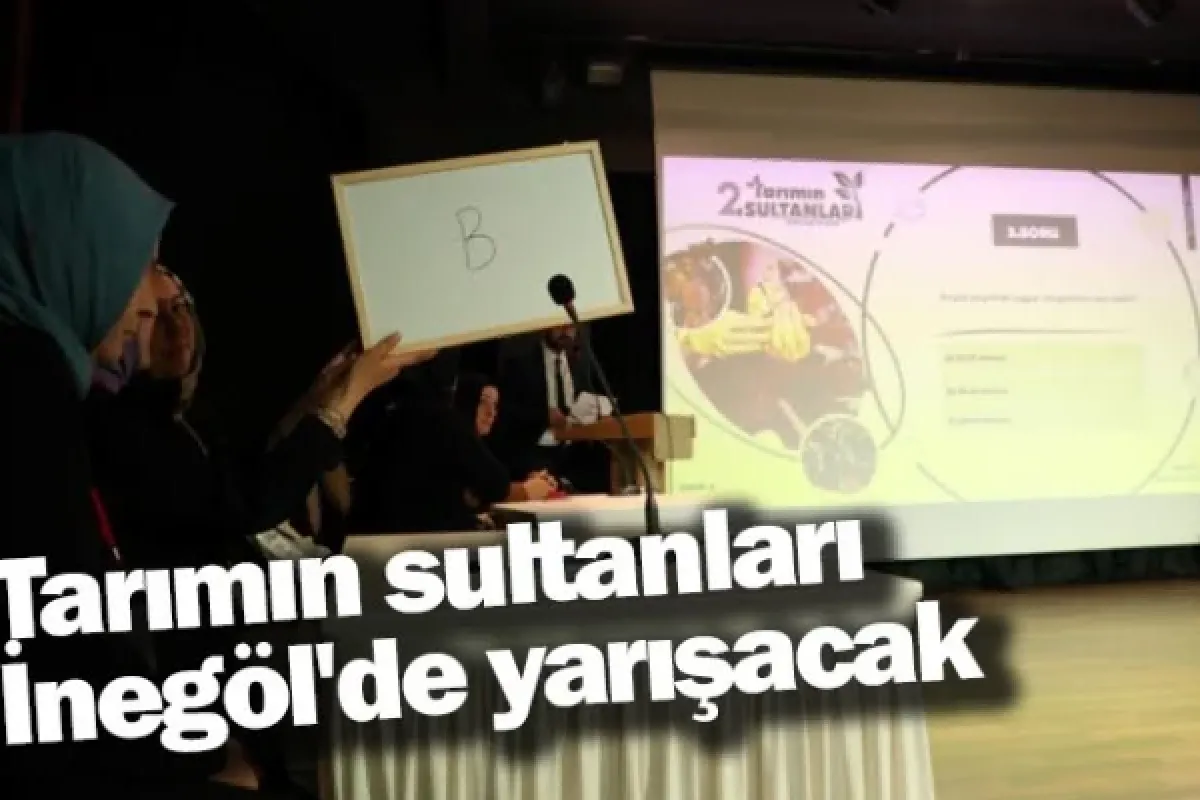 Tarımın sultanları İnegöl'de yarışacak
