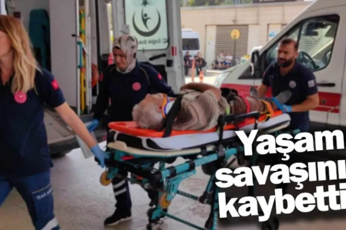 Yaşam savaşını kaybetti