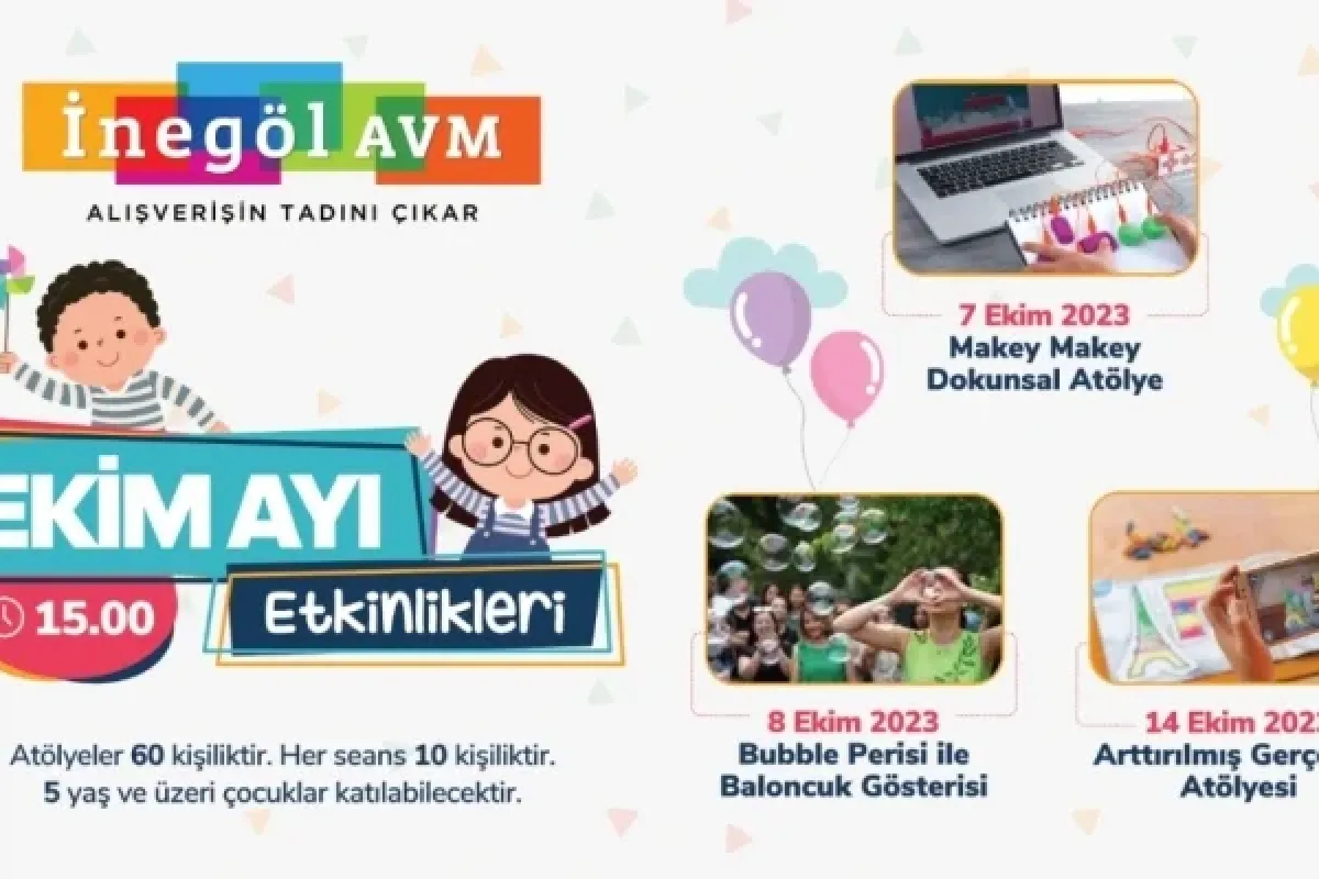 CUMHURİYET’İN 100’ÜNCÜ YILI İNEGÖL AVM’DE COŞKUYLA KUTLANACAK