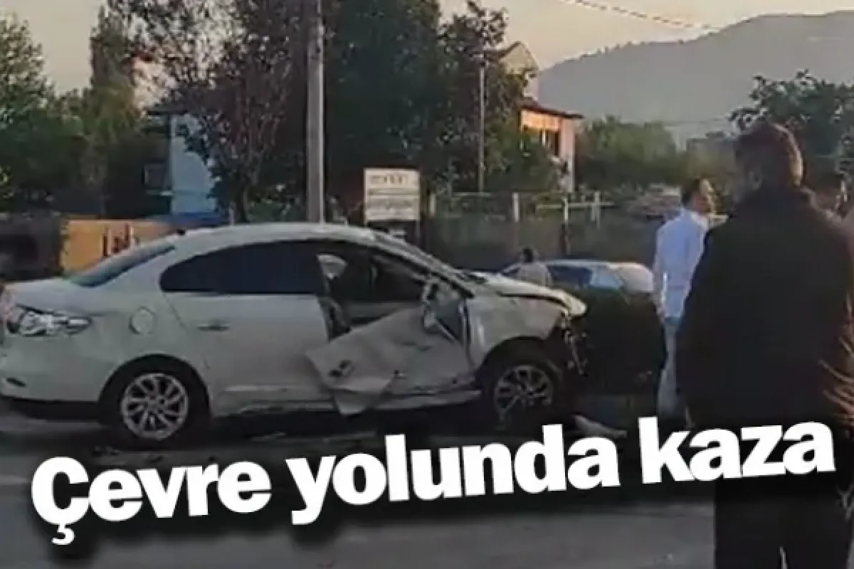 Çevre yolunda kaza