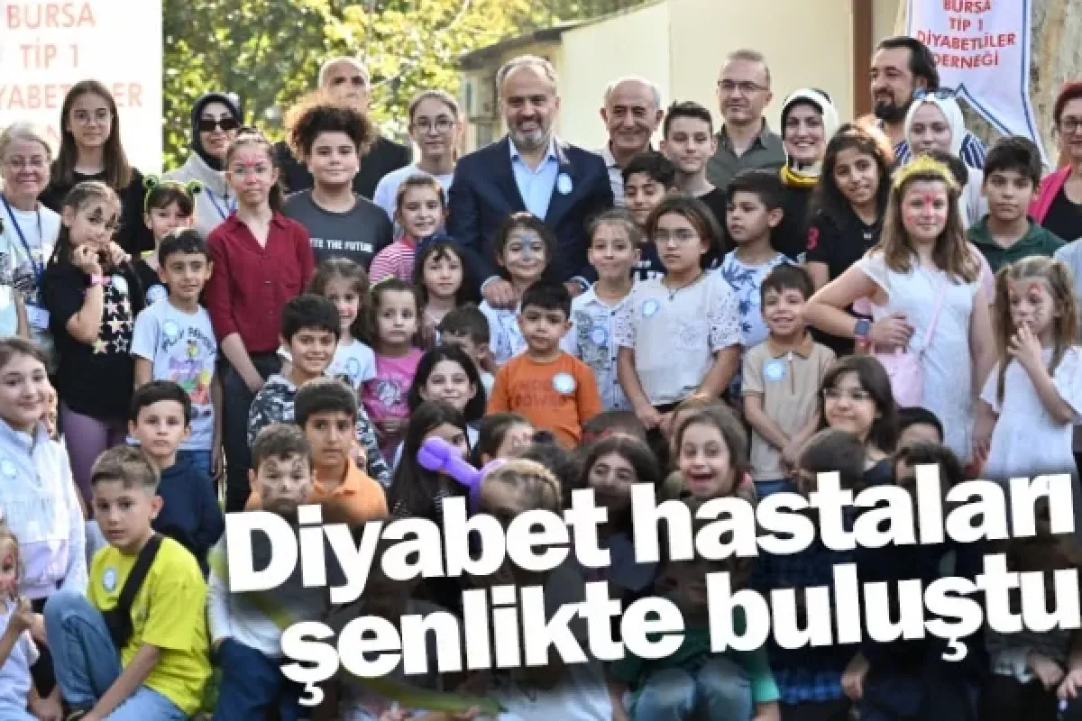 Diyabet hastaları şenlikte buluştu