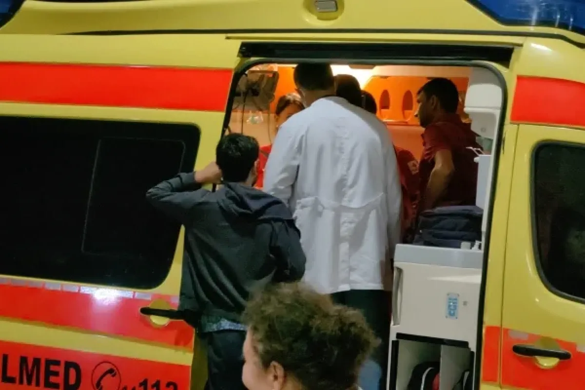 Acil servise getirildi!