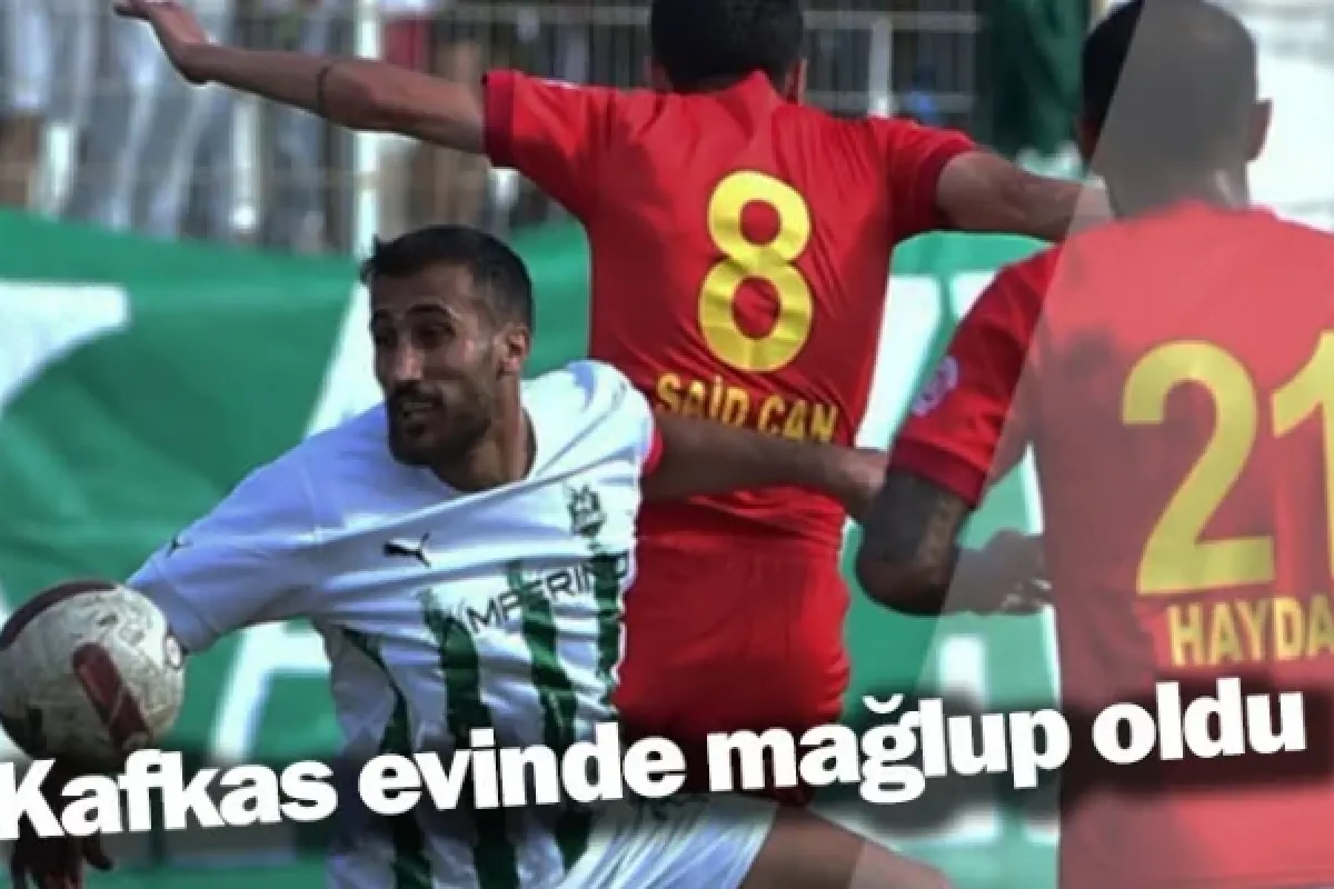Kafkas evinde mağlup oldu