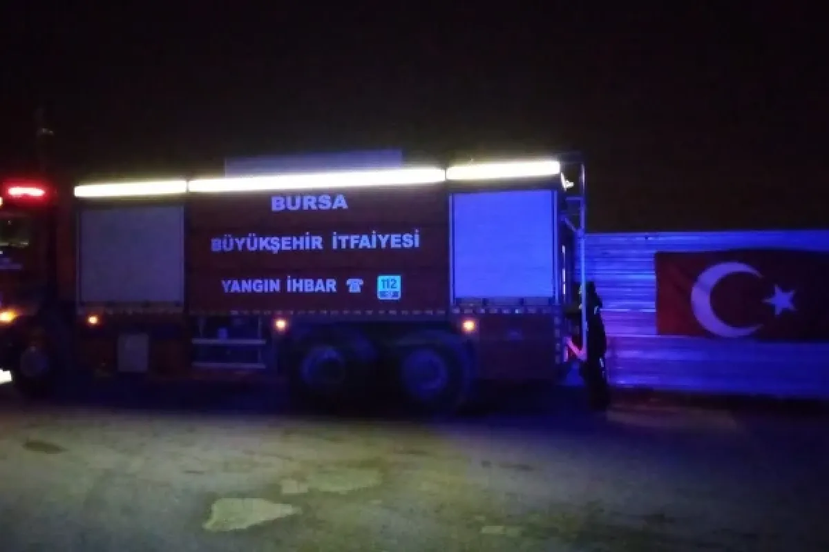 Geri dönüşüm tesisinde yangın!