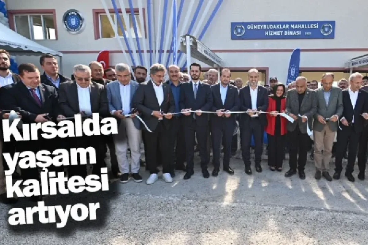 Kırsalda yaşam kalitesi artıyor