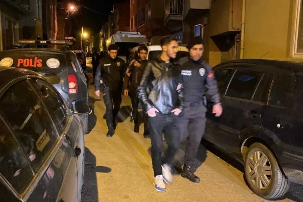 İnegöl'de 37 kaçak göçmen yakalandı