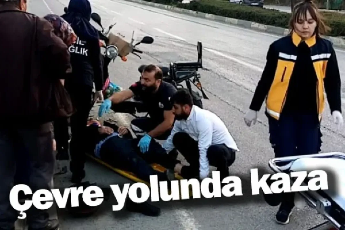 Çevre yolunda kaza