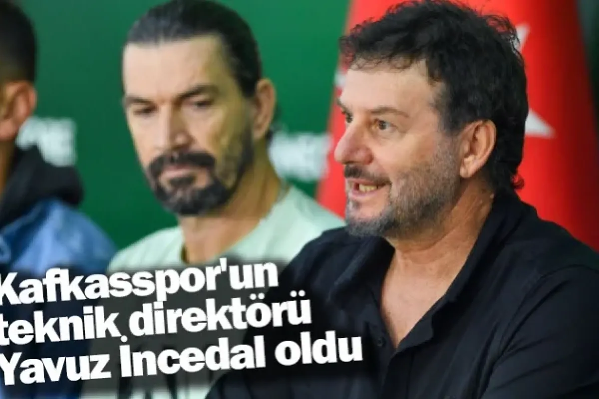 Kafkasspor'un teknik direktörü Yavuz İncedal oldu
