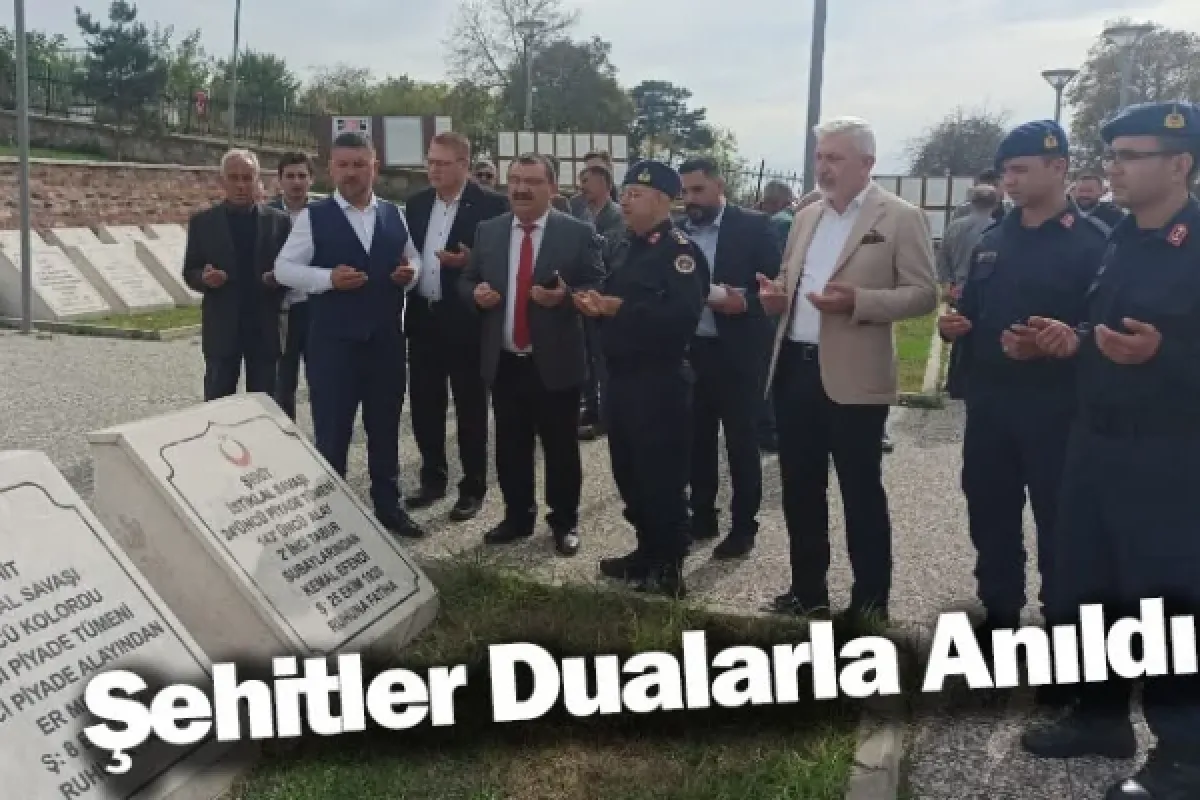 Şehitler Dualarla Anıldı