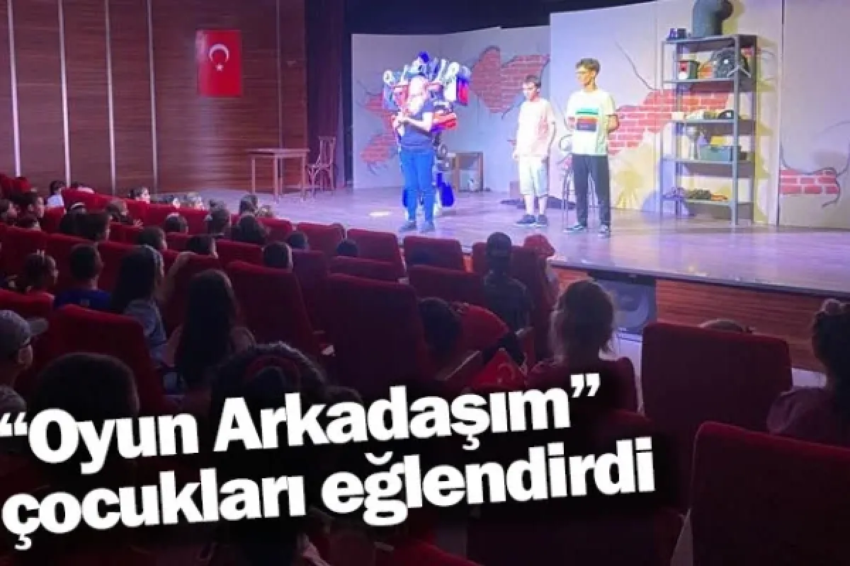 “Oyun Arkadaşım” çocukları eğlendirdi