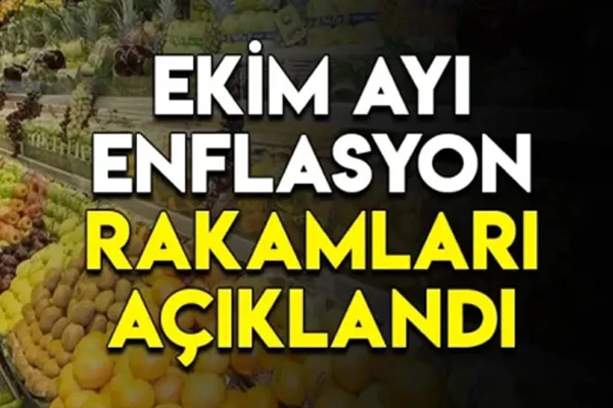 Ekim ayı enflasyon rakamları açıklandı