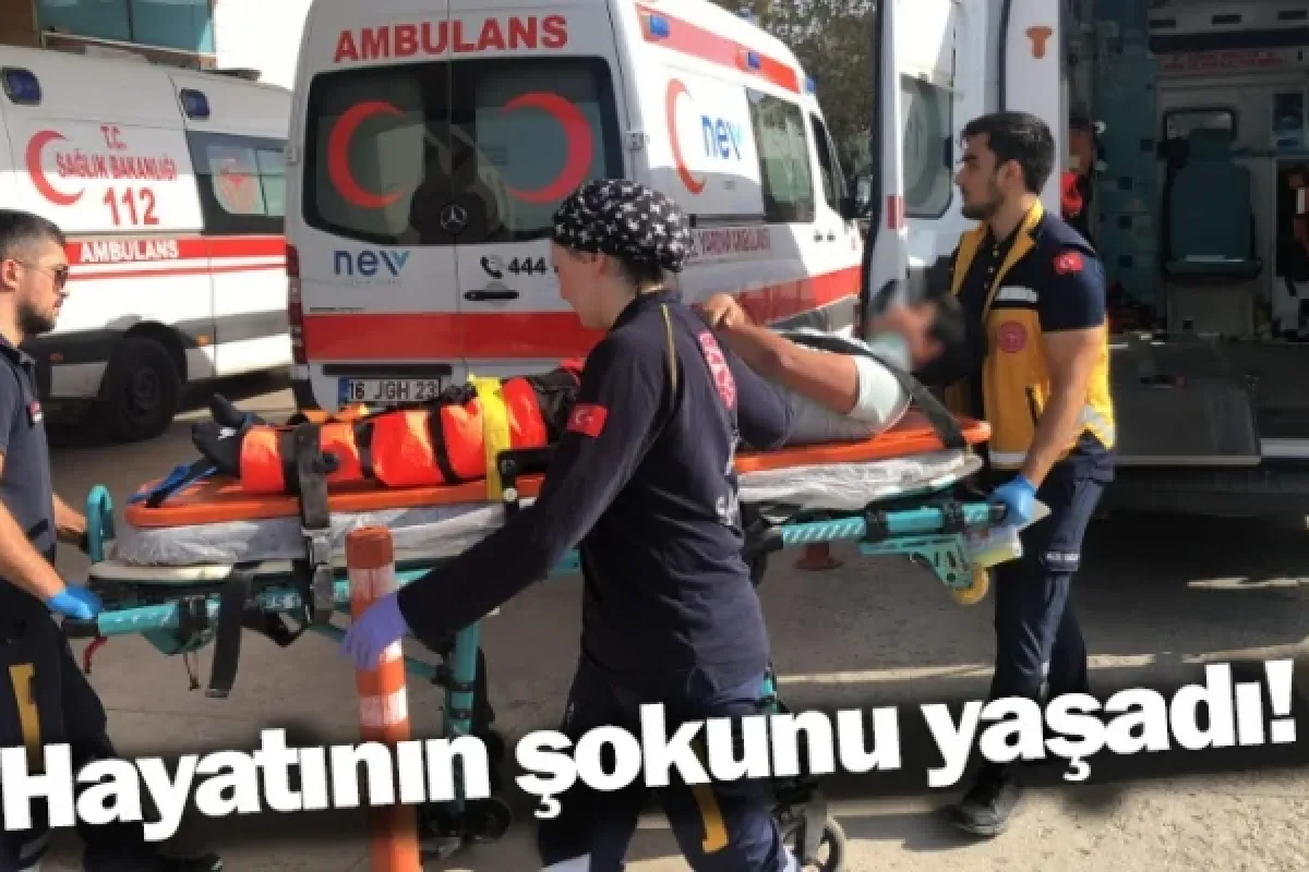 Hayatının şokunu yaşadı!