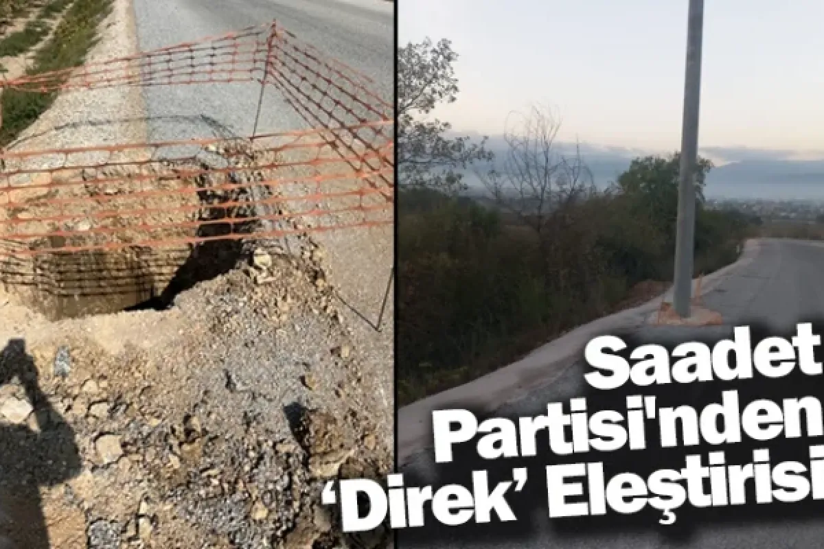 Saadet Partisi'nden 'Direk' eleştirisi