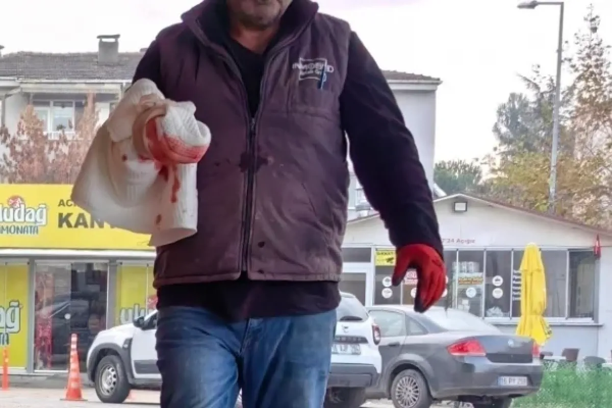 İnegöl'de acile böyle geldi!