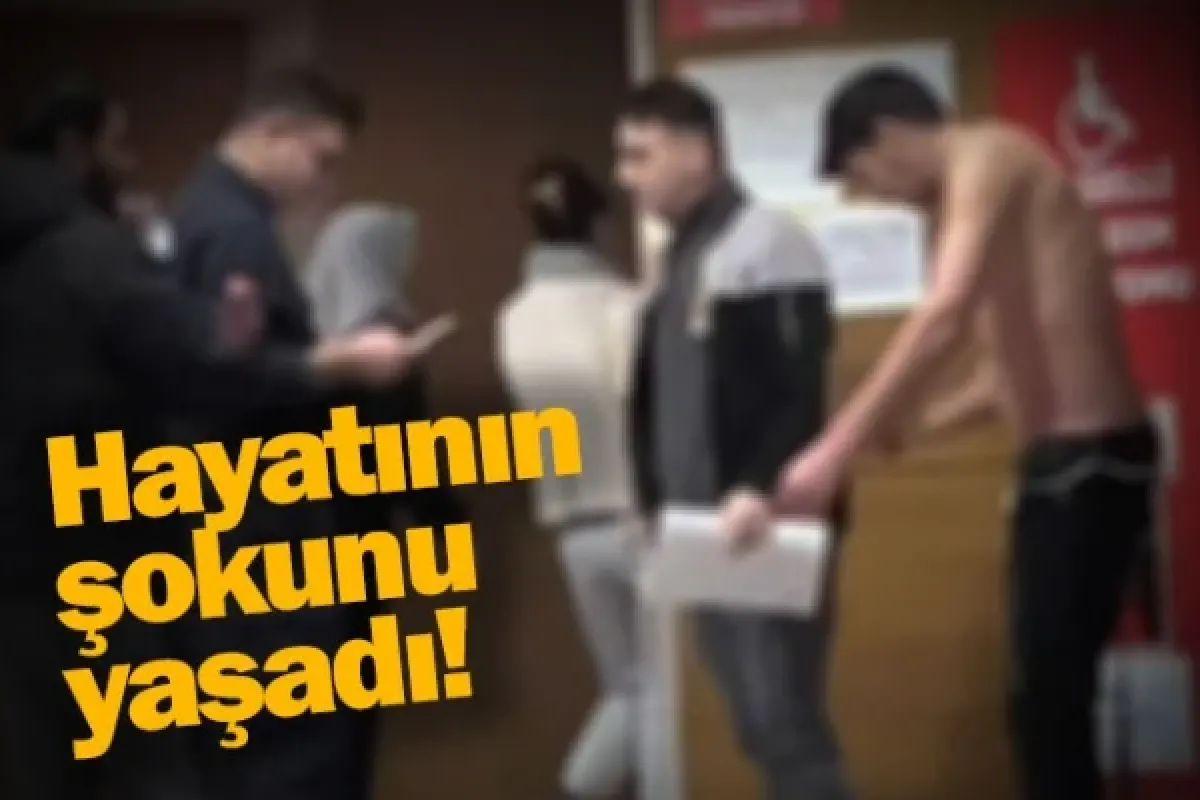 Hayatının şokunu yaşadı!