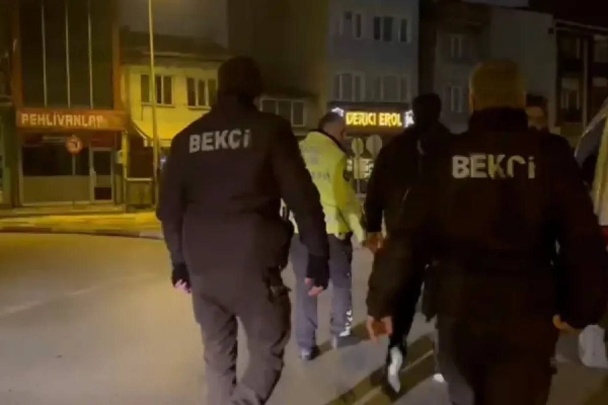 Kovalamaca sonucu yakalandı