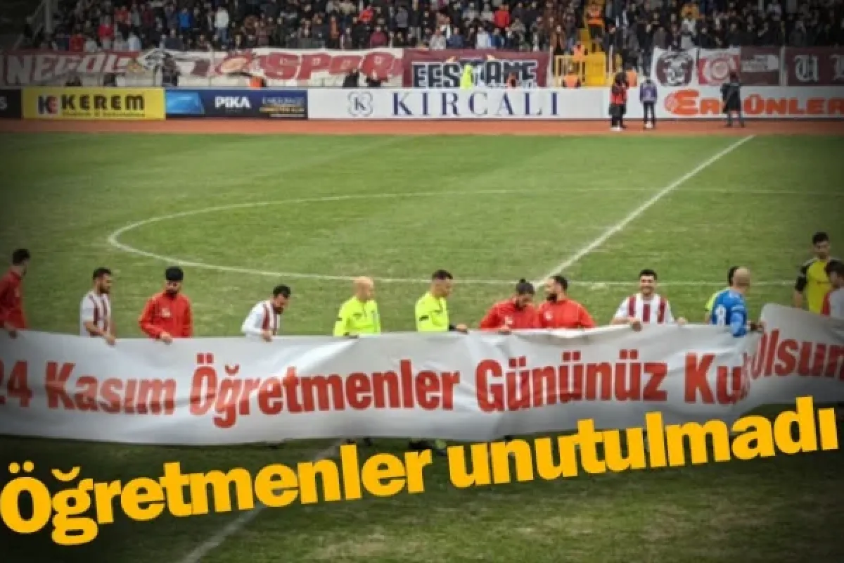 Öğretmenler unutulmadı