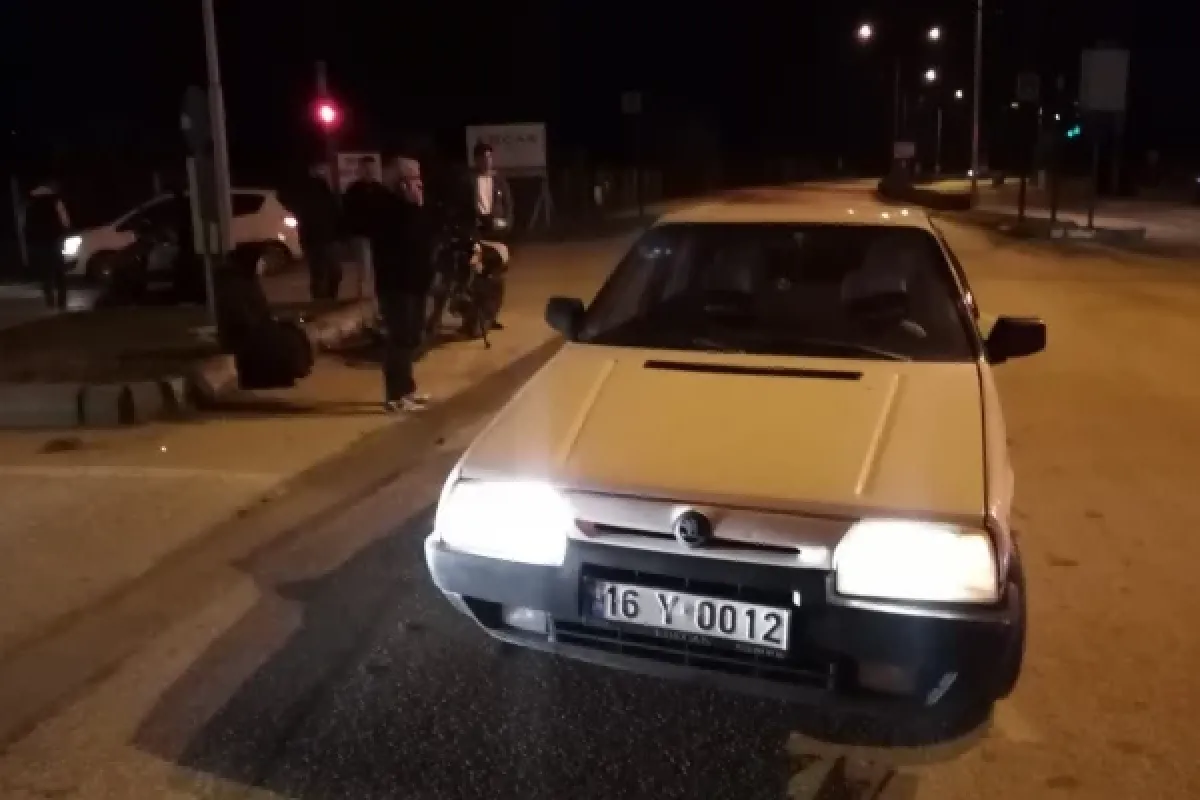 Çevre yolunda kaza