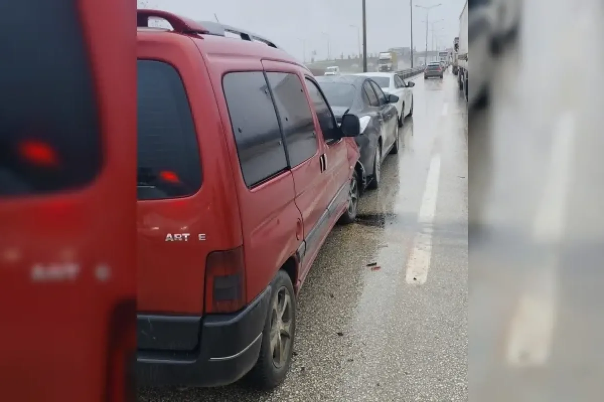 İnegöl'de İki ayrı zincirleme kaza