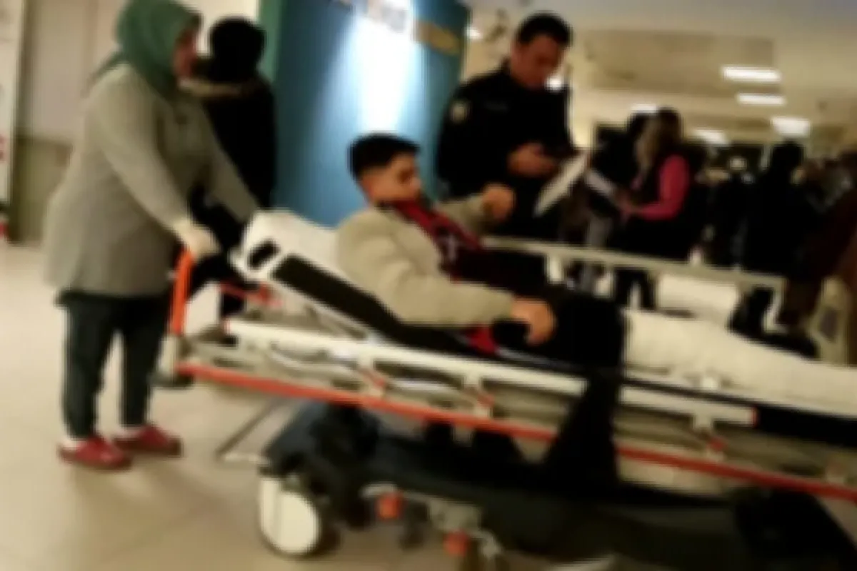 Yağışla gelen kaza