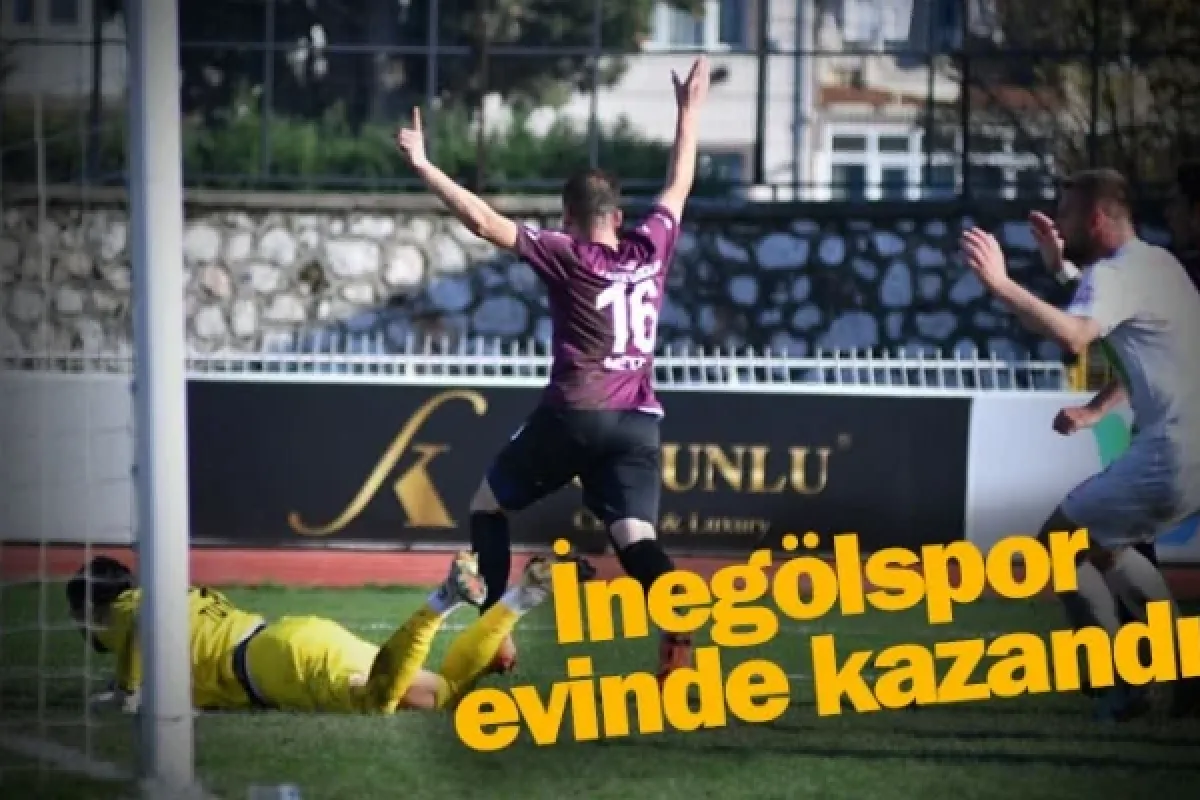 İnegölspor evinde kazandı