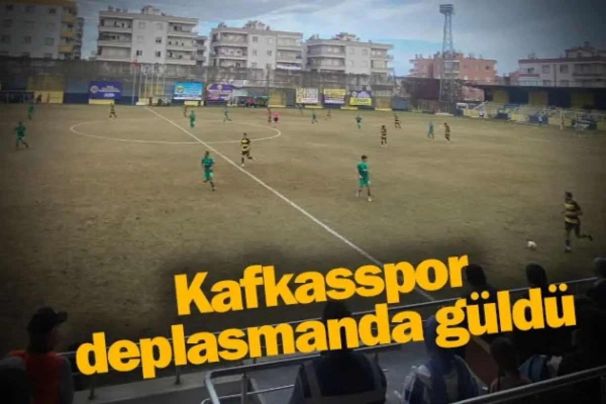 Kafkasspor deplasmanda güldü